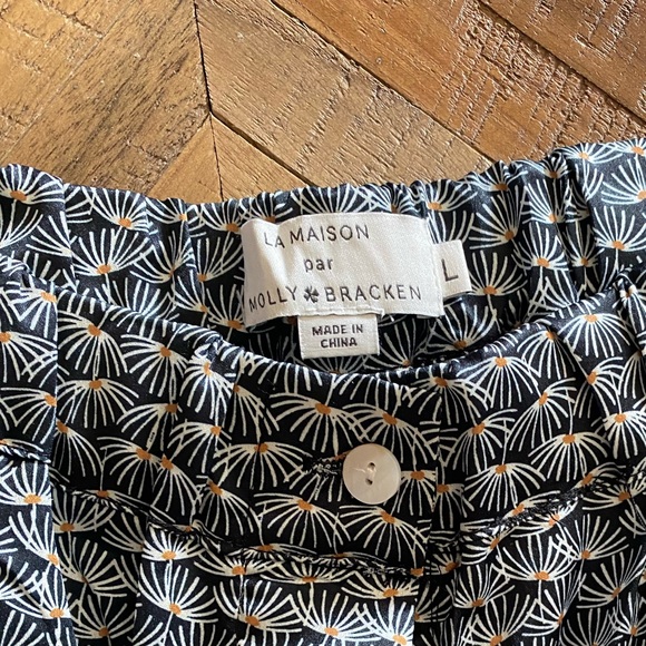 La Maison par Molly Bracken satin pants - Picture 6 of 10